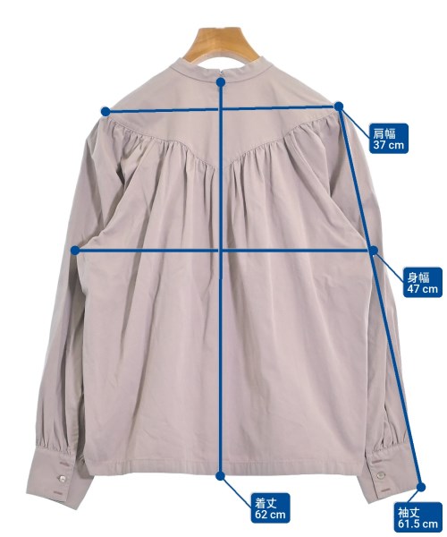 6(ROKU)（ロク）ブラウス ピンク サイズ:36(S位) レディース/2200661670019