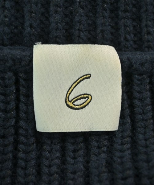 6(ROKU)（ロク）ニット・セーター 紺 サイズ:F レディース/2200661670026