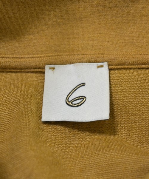 6(ROKU)（ロク）オールインワン/サロペット 黄 サイズ:36(S位) レディース/2200661750070