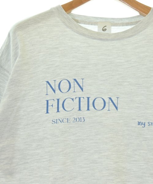 6(ROKU)（ロク）Tシャツ・カットソー グレー サイズ:F メンズ/2200714676029