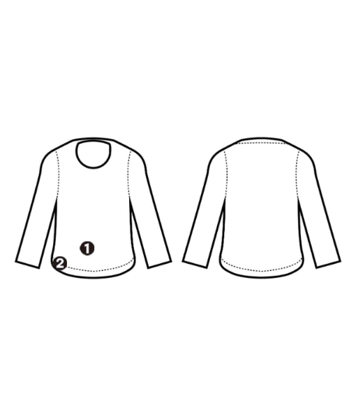 6(ROKU)（ロク）Tシャツ・カットソー 白 サイズ:38(M位) レディース/2200715238042