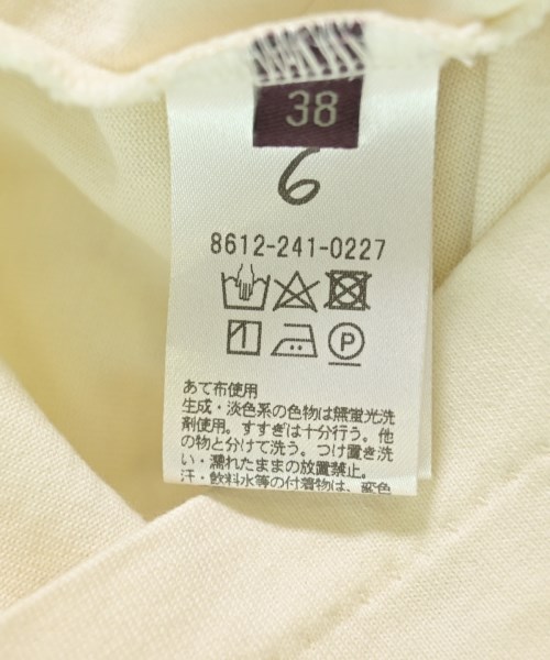 6(ROKU)（ロク）Tシャツ・カットソー 白 サイズ:38(M位) レディース/2200715238042
