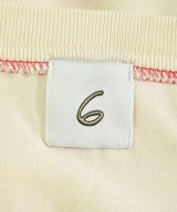 6(ROKU)（ロク）Tシャツ・カットソー 白 サイズ:38(M位) レディース/2200715238042