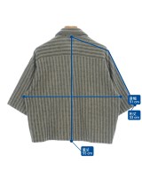 6(ROKU)（ロク）カーディガン グレー サイズ:-(M位) レディース/2200715644027