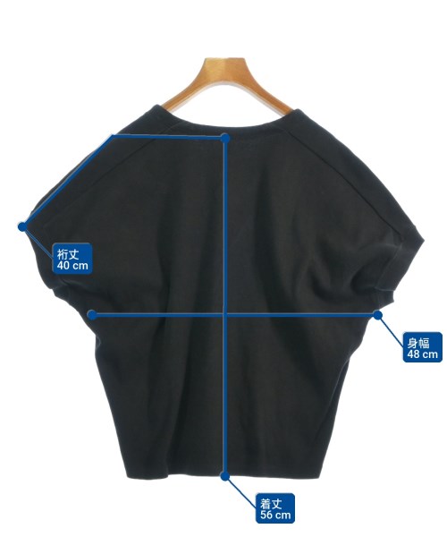 6(ROKU)（ロク）Tシャツ・カットソー 黒 サイズ:F レディース/2200713723052