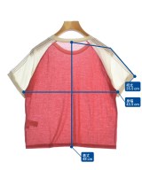 6(ROKU)（ロク）Tシャツ・カットソー 赤 サイズ:F レディース/2200713723076