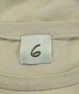 6(ROKU)（ロク）Tシャツ・カットソー 白 サイズ:F レディース/2200716907053