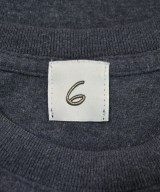 6(ROKU)（ロク）Tシャツ・カットソー 紺 サイズ:L レディース/2200716773023