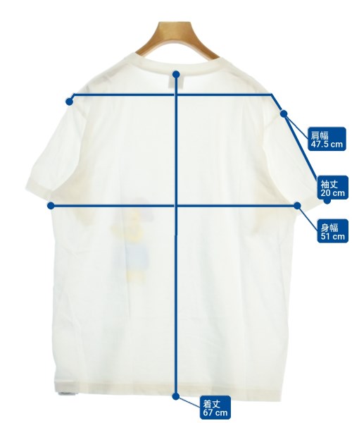 6(ROKU)（ロク）Tシャツ・カットソー 白 サイズ:L レディース/2200715228234