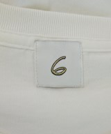 6(ROKU)（ロク）Tシャツ・カットソー 白 サイズ:L レディース/2200715228234