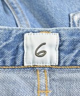 6(ROKU)（ロク）デニムパンツ 青 サイズ:24(S位) レディース/2200715165126