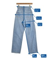 6(ROKU)（ロク）デニムパンツ 青 サイズ:24(S位) レディース/2200715165126