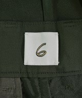 6(ROKU)（ロク）ショートパンツ 緑 サイズ:36(S位) レディース/2200714759050