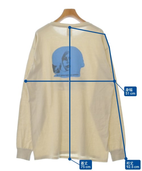 6(ROKU)（ロク）Tシャツ・カットソー ベージュ サイズ:L レディース/2200634153037