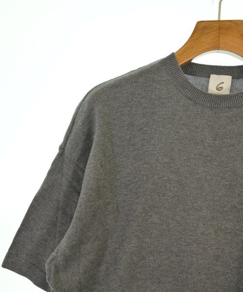 6(ROKU)（ロク）ニット・セーター グレー サイズ:F レディース/2200634153068