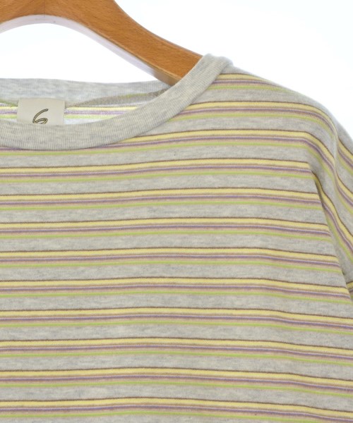 6(ROKU)（ロク）Tシャツ・カットソー グレー サイズ:-(M位) レディース/2200634153099