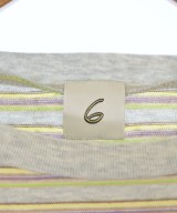 6(ROKU)（ロク）Tシャツ・カットソー グレー サイズ:-(M位) レディース/2200634153099