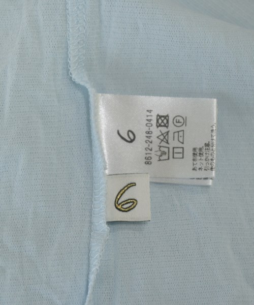 6(ROKU)（ロク）カジュアルシャツ 青 サイズ:-(XS位) レディース/2200634153112