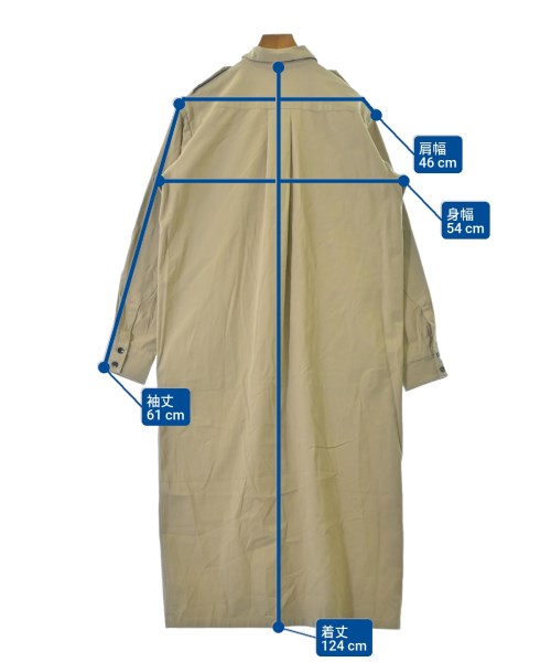 6(ROKU)（ロク）シャツワンピース ベージュ サイズ:38(M位) レディース/2200632638017