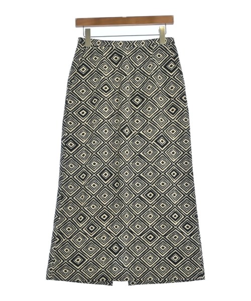 6(ROKU)(ロク)ロング・マキシ丈スカート 黒 サイズ:38(M位)/2200632638048