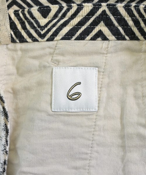 6(ROKU)（ロク）ロング・マキシ丈スカート 黒 サイズ:38(M位) レディース/2200632638048