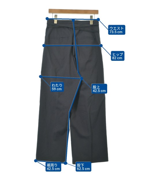 6(ROKU)（ロク）スラックス 紺 サイズ:36(S位) レディース/2200632638055