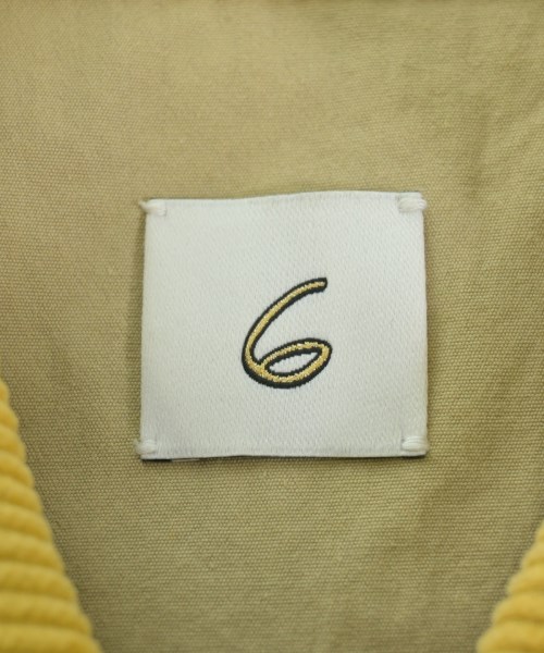 6(ROKU)（ロク）その他 ベージュ サイズ:36(S位) レディース/2200632638079