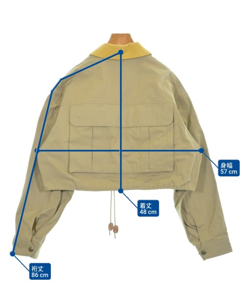 6(ROKU)（ロク）その他 ベージュ サイズ:36(S位) レディース/2200632638079