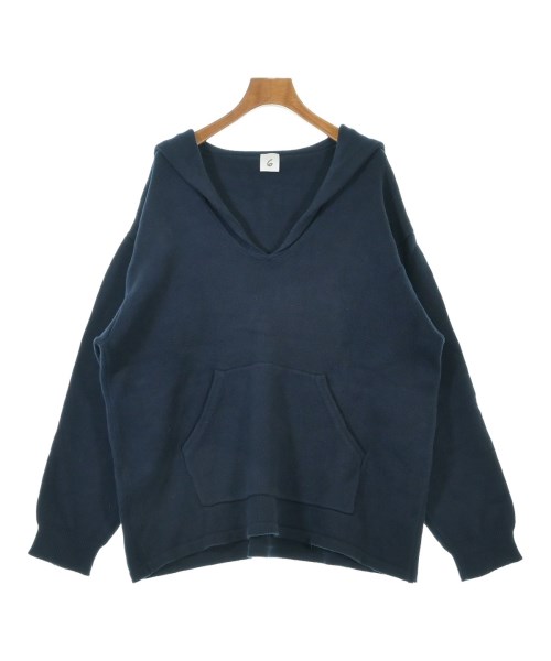 6(ROKU)(ロク)ニット・セーター 紺 サイズ:F/2200632638086