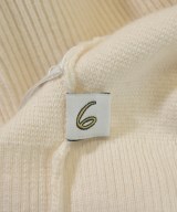 6(ROKU)（ロク）ニット・セーター 白 サイズ:F レディース/2200632638093