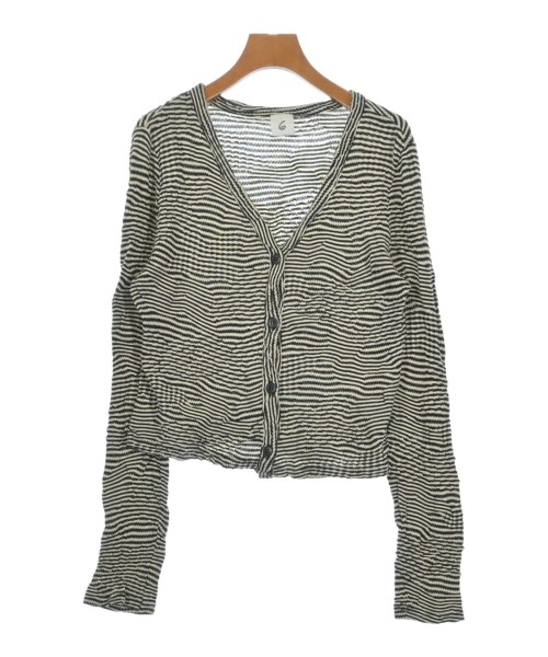 6(ROKU)(ロク)カーディガン 黒 サイズ:-(M位)/2200632638109