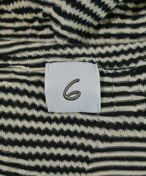 6(ROKU)（ロク）カーディガン 黒 サイズ:-(M位) レディース/2200632638109