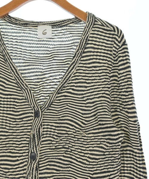 6(ROKU)（ロク）カーディガン 黒 サイズ:-(M位) レディース/2200632638109