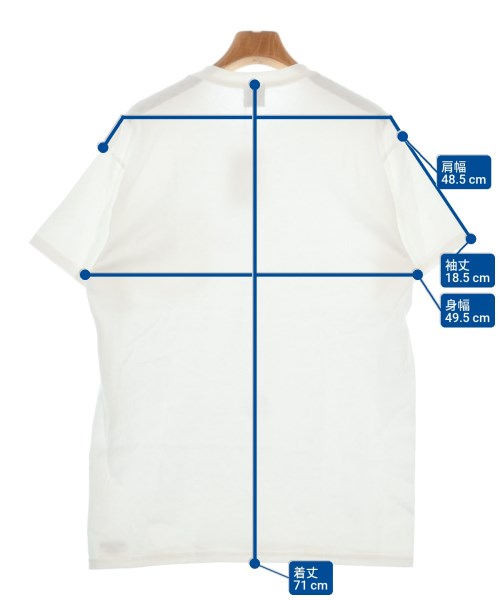 6(ROKU)（ロク）Tシャツ・カットソー 白 サイズ:M レディース/2200632638147