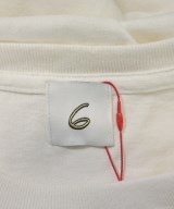6(ROKU)（ロク）Tシャツ・カットソー 白 サイズ:M レディース/2200632638147