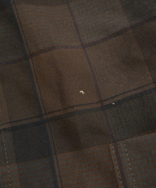 6(ROKU)（ロク）カジュアルシャツ 茶 サイズ:F レディース/2200632638154