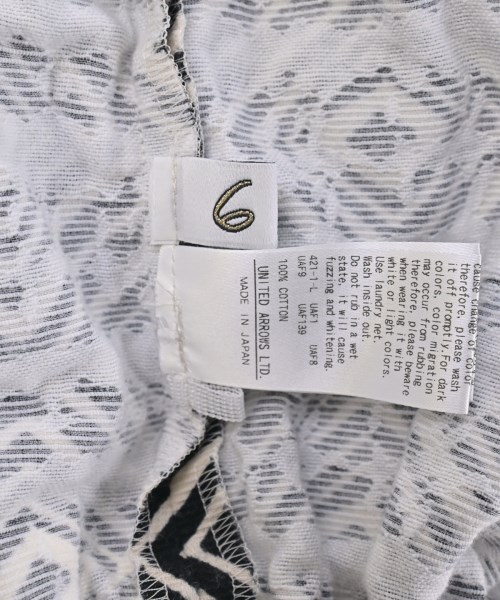 6(ROKU)（ロク）小物類（その他） 黒 サイズ:36 レディース/2200632638161