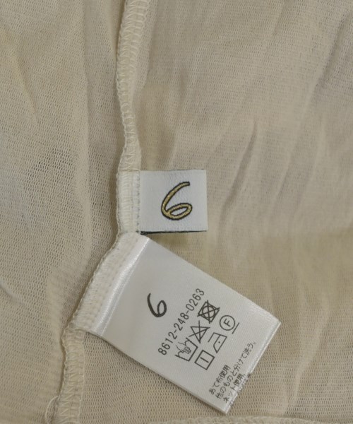 6(ROKU)（ロク）ブラウス ベージュ サイズ:-(XS位) レディース/2200634995125