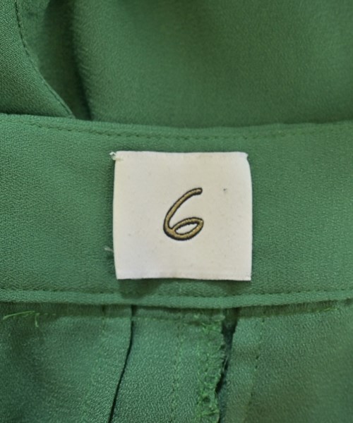 6(ROKU)（ロク）その他 緑 サイズ:38(M位) レディース/2200646256078