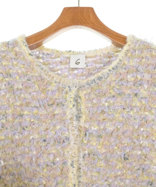 6(ROKU)（ロク）カーディガン その他（柄物・カラフル） サイズ:-(M位) レディース/2200646456010