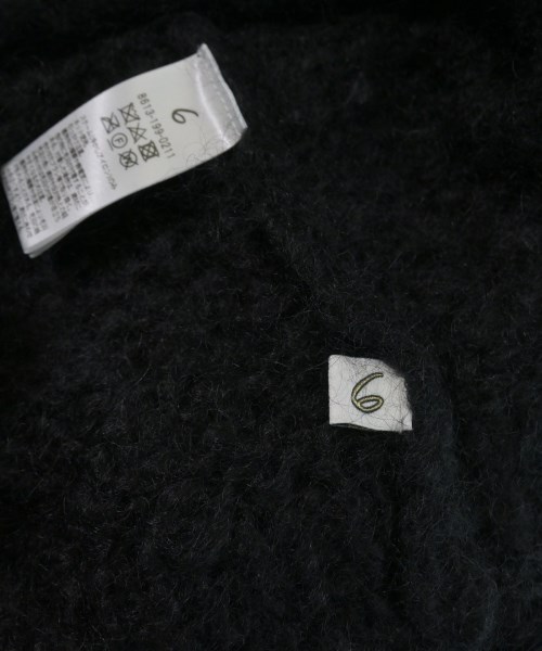 6(ROKU)（ロク）ニット・セーター 黒 サイズ:F レディース/2200646911014