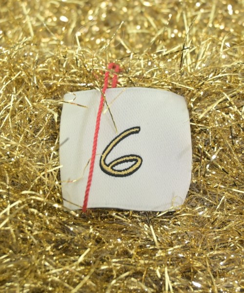 6(ROKU)（ロク）ニット・セーター ゴールド サイズ:F レディース/2200647069028