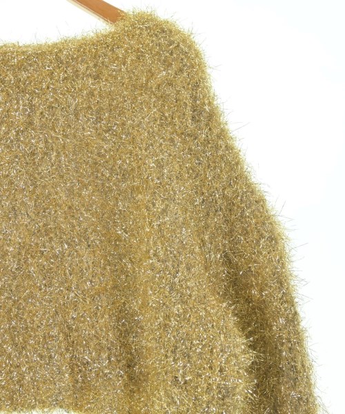 6(ROKU)（ロク）ニット・セーター ゴールド サイズ:F レディース/2200647069028