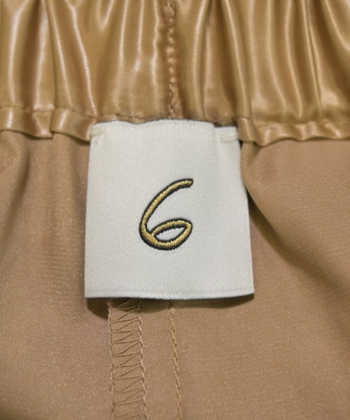 6(ROKU)（ロク）その他 ベージュ サイズ:36(S位) レディース/2200647163047