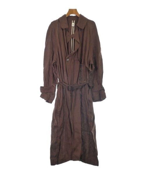 6(ROKU)(ロク)トレンチコート 茶 サイズ:38(M位)/2200632673018