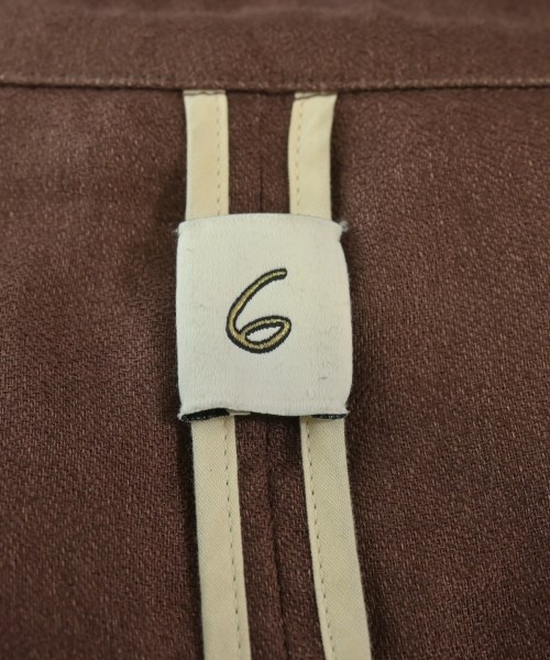 6(ROKU)（ロク）トレンチコート 茶 サイズ:38(M位) レディース/2200632673018