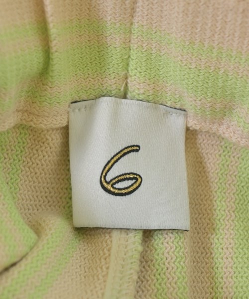 6(ROKU)（ロク）その他 白 サイズ:36(S位) レディース/2200648265320