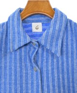 6(ROKU)（ロク）カジュアルシャツ 青 サイズ:F レディース/2200633354305