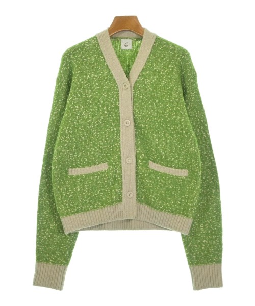 6(ROKU)(ロク)カーディガン 緑 サイズ:-(M位)/2200641918032