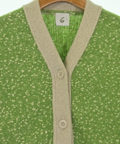6(ROKU)（ロク）カーディガン 緑 サイズ:-(M位) レディース/2200641918032